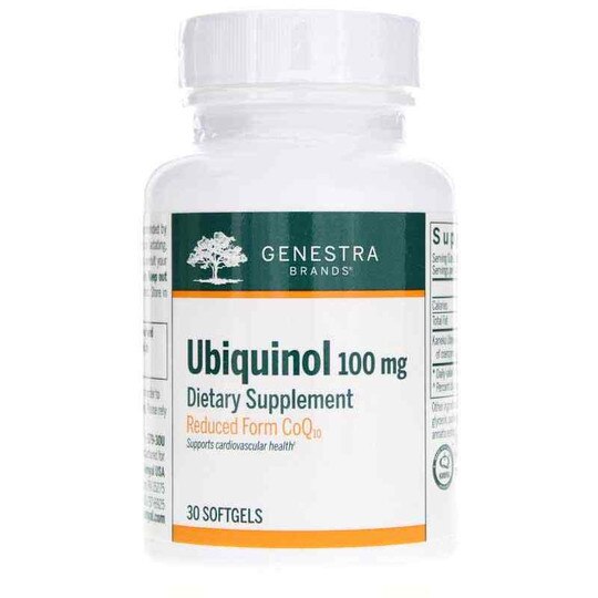 Ubiquinol 100 Mg, 30 Softgels, GEN