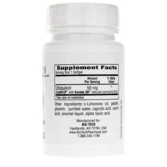 Ubiquinol CoQH-CF, 90 Softgels, BTP