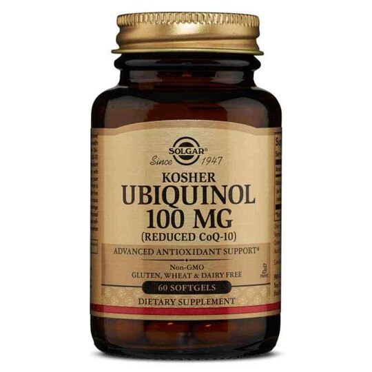 Ubiquinol (Kosher) 100 Mg, 60 Softgels, SLG