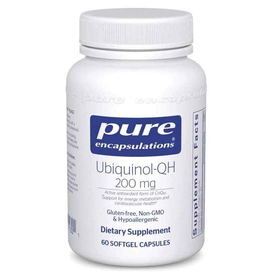 Ubiquinol-QH 200 Mg, 60 Softgels, PEC