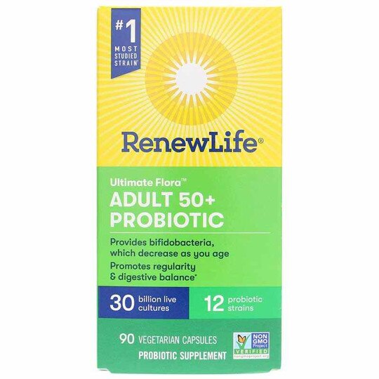 Ultimate Flora Probiotic 30 Billion Adult 50+ Formula, RNL