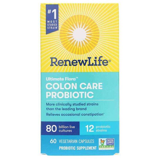 Ultimate Flora Probiotic 80 Billion Colon Care Formula, RNL