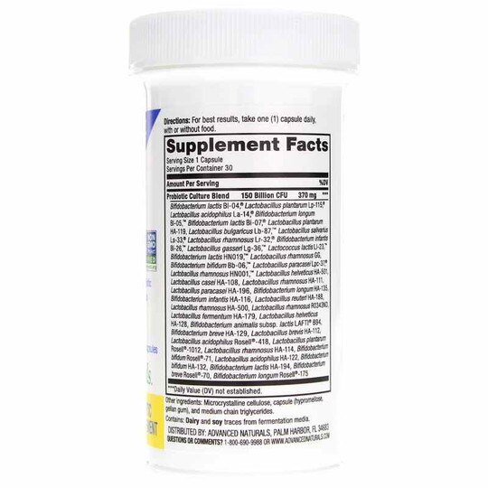 Ultimate FloraMax 150 Billion, 30 Veg Capsules, ADVN