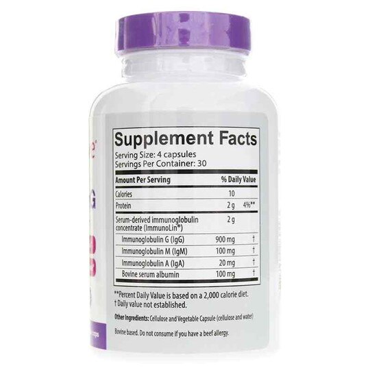 Ultimate IgG Complete Immune Support, 120 Capsules, JTH