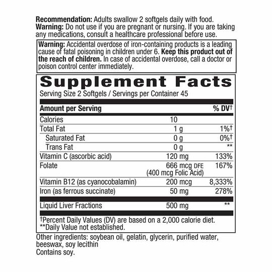 Ultimate Iron, 90 Softgels, NWA