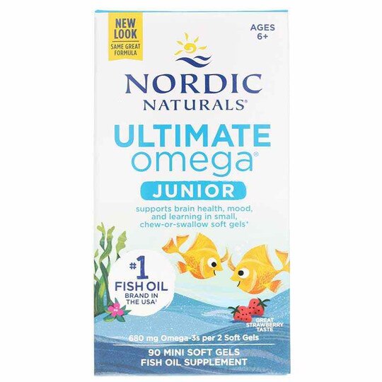 Ultimate Omega Junior, 90 Softgels, NRN