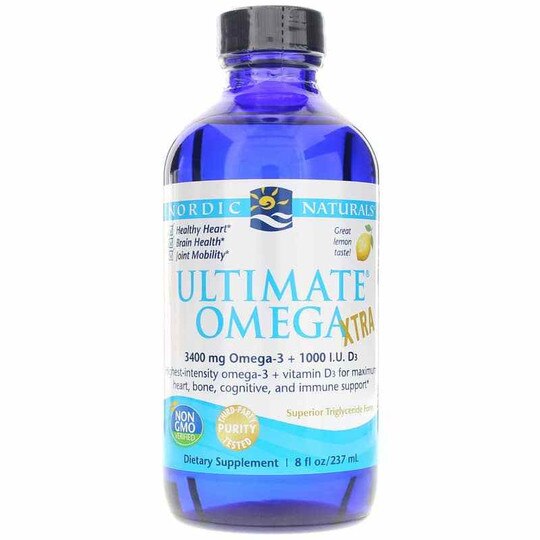 Ultimate Omega Xtra Liquid, 8 Oz, NRN