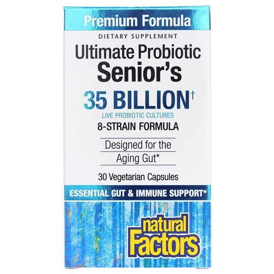 Ultimate Probiotic Senior's 35 Billion, 30 Veg Capsules, NF