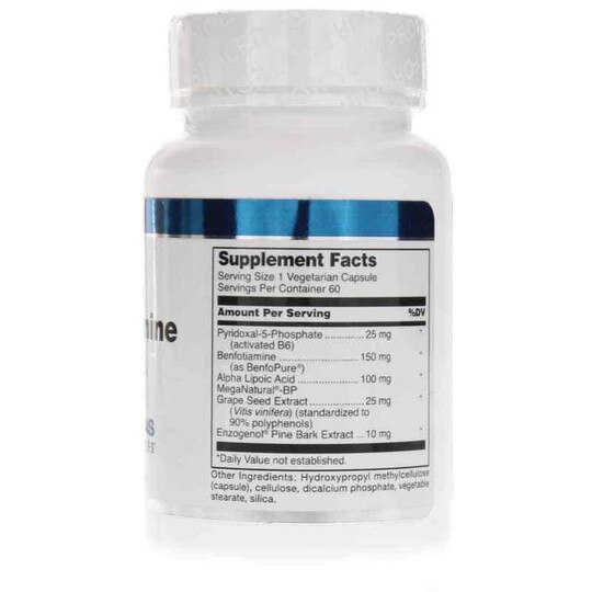 Ultra Benfotiamine, 60 Veg Capsules, DGL