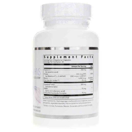 Ultra HNS Hair, Nails, Skin Formula, 90 Veg Capsules, DGL