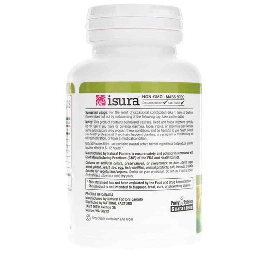 Ultra-Lax Herbal Formula, 90 Tablets, NF