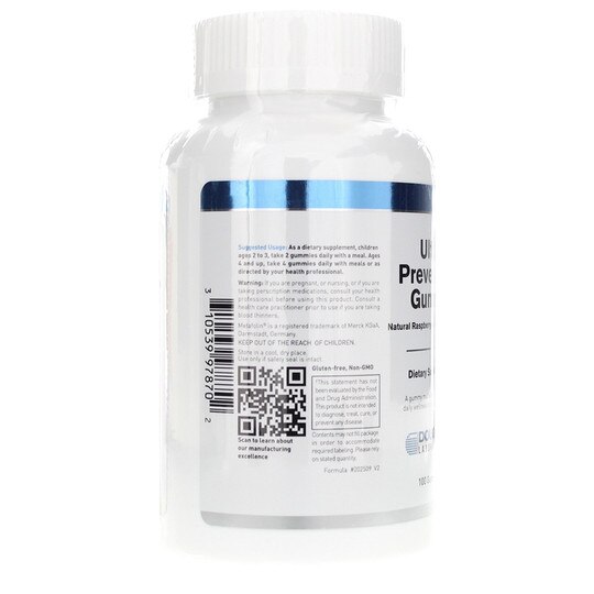 Ultra Preventive Gummy, 100 Gummies, DGL