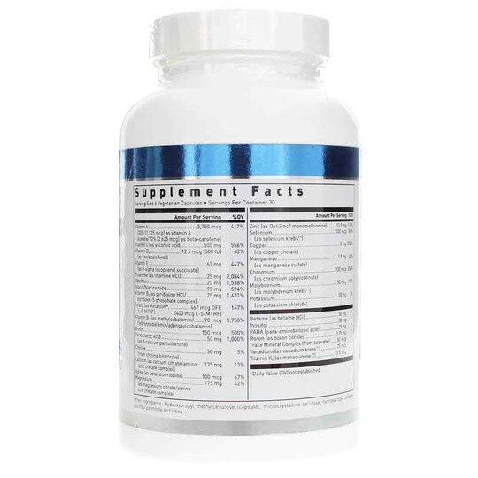 Ultra Preventive III Multivitamin Capsules with Copper, 180 Veg Capsules, DGL
