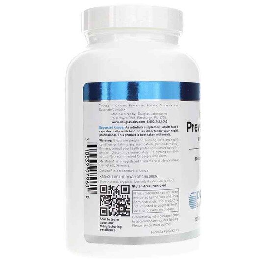 Ultra Preventive III Multivitamin Capsules with Copper, 180 Veg Capsules, DGL