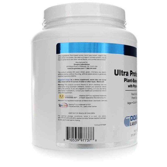Ultra Protein Green Plant-Based Protein, 619 Grams, DGL