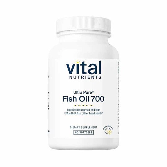 Ultra Pure Fish Oil 700 Enteric, 90 Enteric Coated Caps, VTN