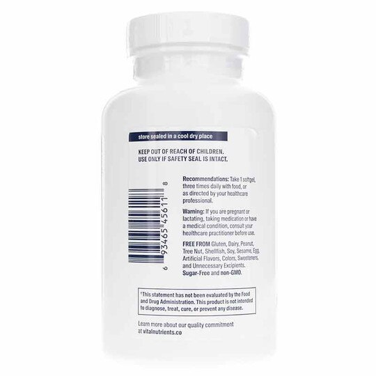 Ultra Pure Fish Oil 800 Triglyceride Form, 90 Capsules, VTN