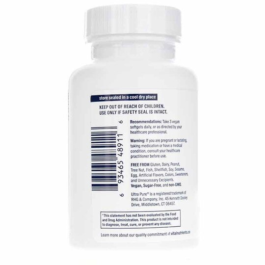 Ultra Pure Vegan Omega SPM+, 90 Vegan Softgels, VTN