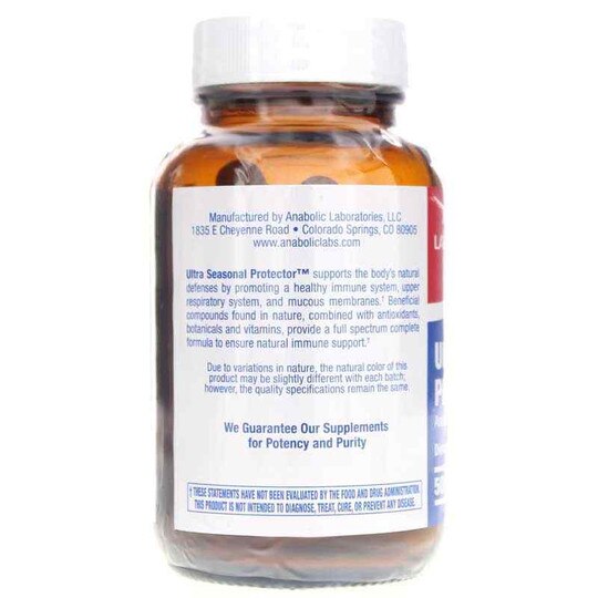 Ultra Seasonal Protector, 50 Veg Capsules, ANL