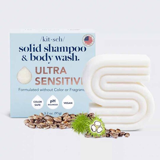 Ultra Sensitive Shampoo & Body Wash Bar, 3.2 Oz, KT
