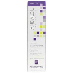 Ultra Sheer Daily Defense Facial Lotion SPF 18, Age Defying Formula 1
