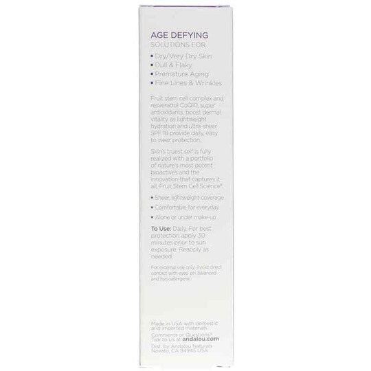 Ultra Sheer Daily Defense Facial Lotion SPF 18, Age Def, ADN