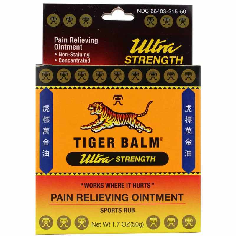 Ultra Strength Pain Relieving Ointment, Tiger Balm