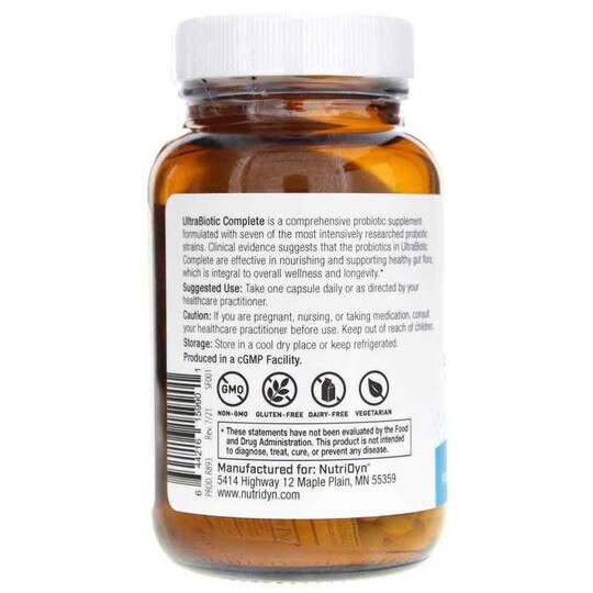 UltraBiotic Complete, 60 Capsules, ND