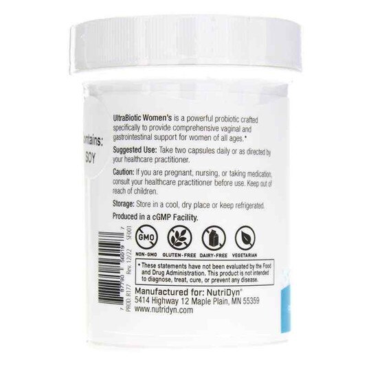 UltraBiotic Women's Probiotic, 60 Capsules, ND
