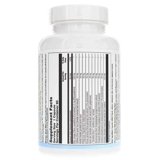 UltraLean Thermo MAX Capsules, 60 Veg Capsules, NBG
