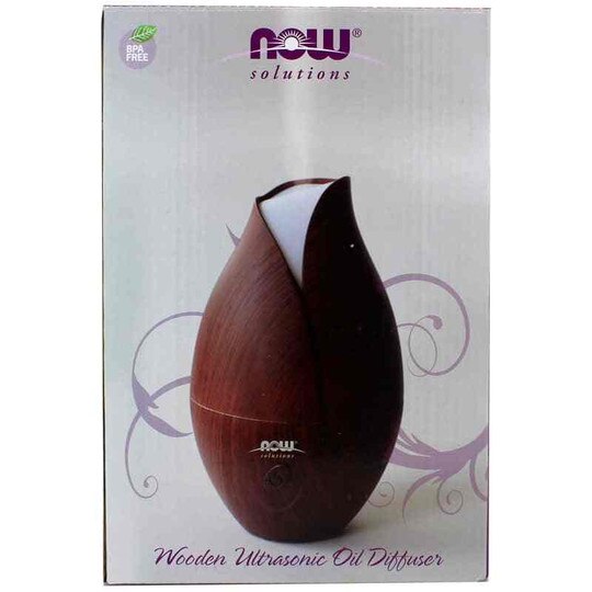 Ultrasonic Faux Wood Oil Diffuser, 1 Piece(s), NOW