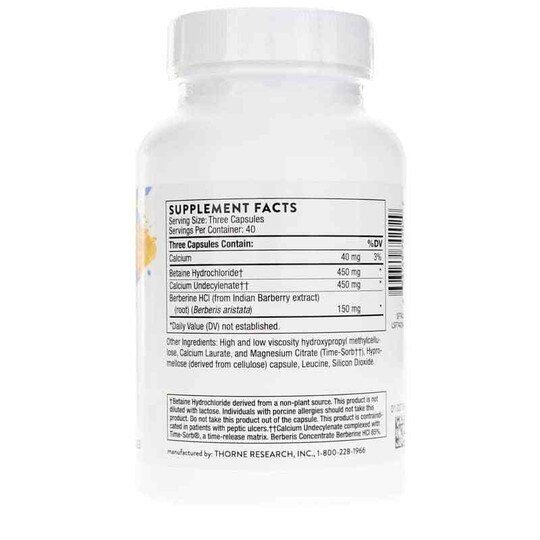 Undecyn, 120 Capsules, THR