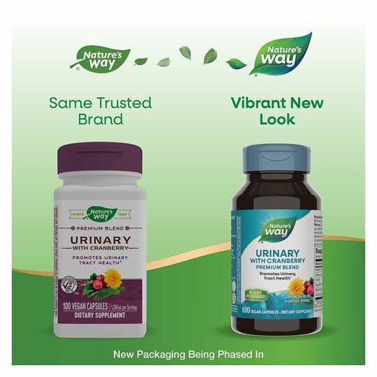 Urinary with Cranberry Premium Blend, 100 Vegan Capsules, NWA