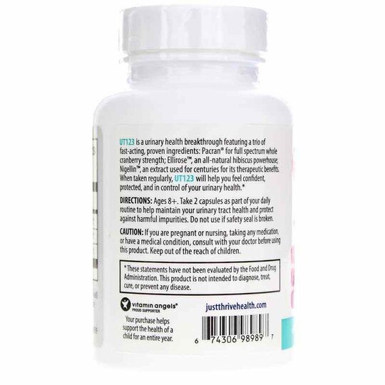 UT123 Urinary Tract Support, 60 Capsules, JTH