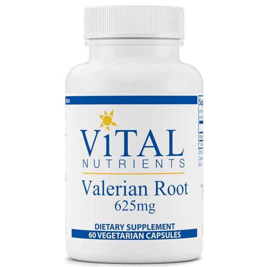 Valerian Root 625 Mg, 60 Veg Capsules, VTN