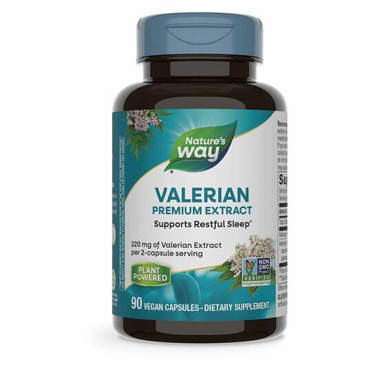 Valerian Standardized, 90 Veg Capsules, NWA