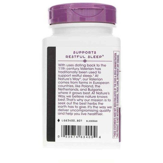 Valerian Standardized, 90 Veg Capsules, NWA