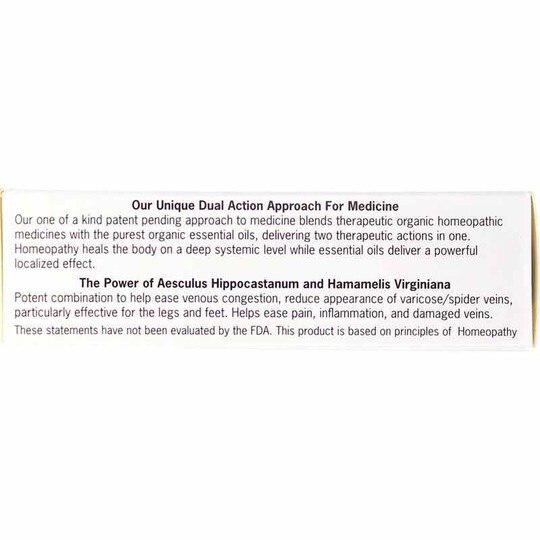 Varicose Vein Organic Plant Medicine, .37 Oz, FON