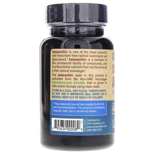Vegan Astaxanthin 4 Mg, 30 Veg Tablets, DN