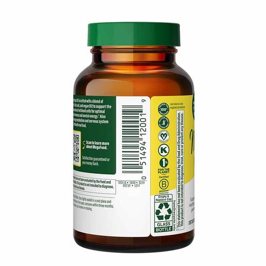 Vegan B12, 30 Tablets, MGF