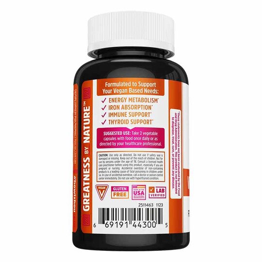 Vegan Essentials, 60 Capsules, ZHO