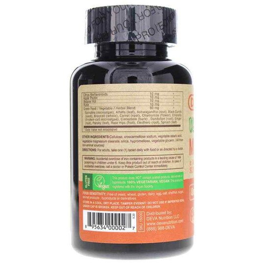 Vegan Multivitamin One Daily, 90 Tablets, DN