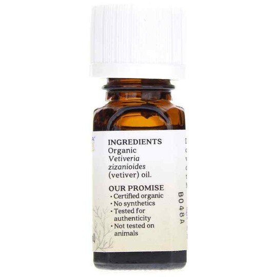 Vetiver Organic Essential Oil, .25 Oz, AUC