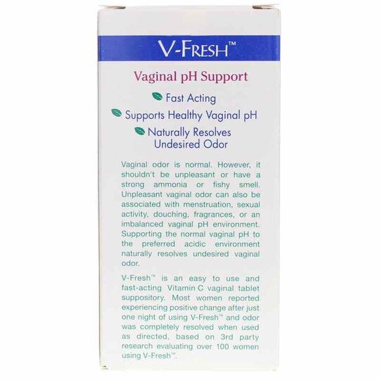 V-Fresh Pro, 6 Suppositories, VTAP