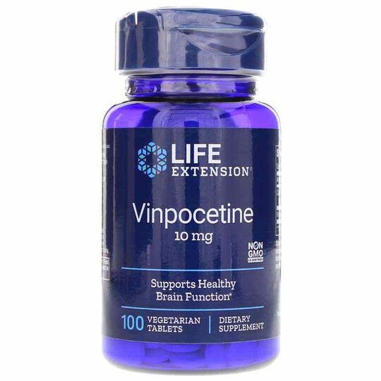 Vinpocetine 10 Mg, 100 Veg Tablets, LFE