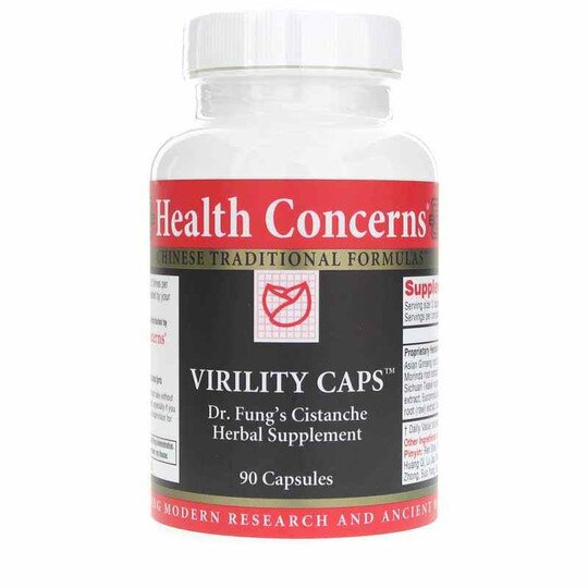 Virility Caps, 90 Capsules, HLC