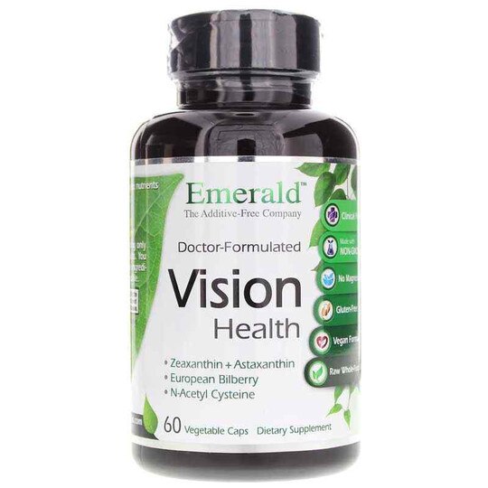 Vision Health, 60 Veg Capsules, EMD