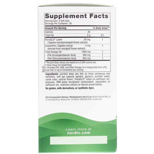 Vision Support Omega Blend, 60 Softgels, NRN