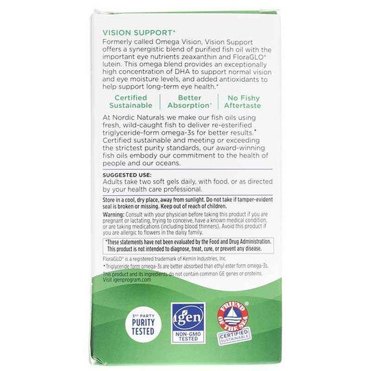 Vision Support Omega Blend, 60 Softgels, NRN