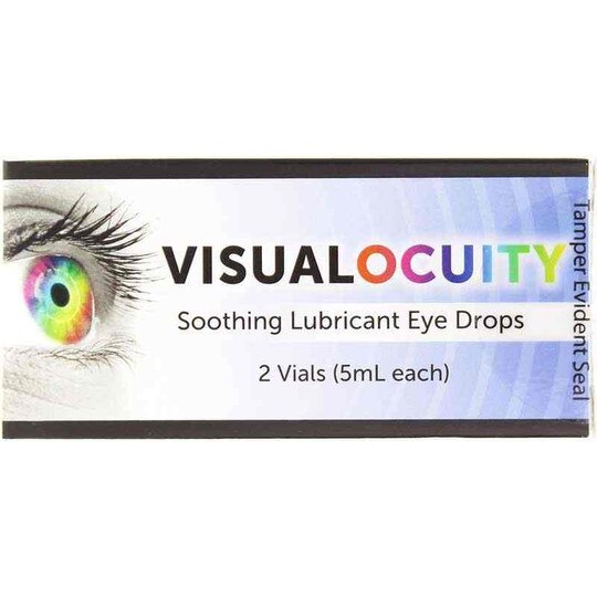 Visual Ocuity Eye Drops, 2 Vials, LGS